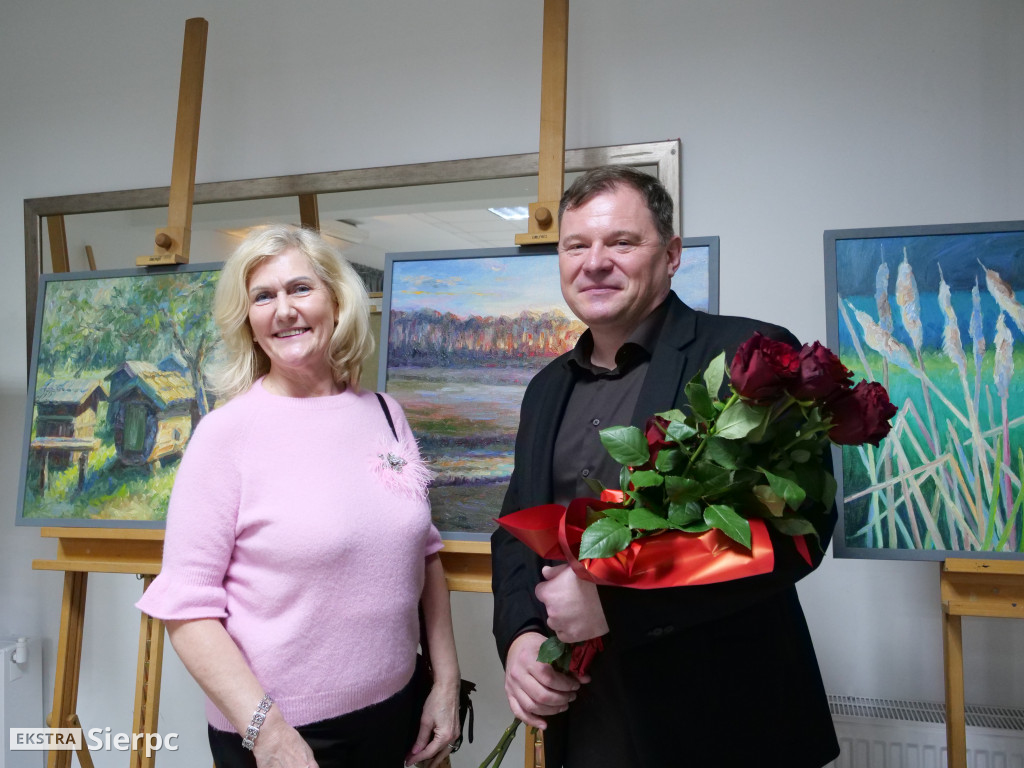 Wystawa prac Wojciecha Witkowskiego w Rościszewie