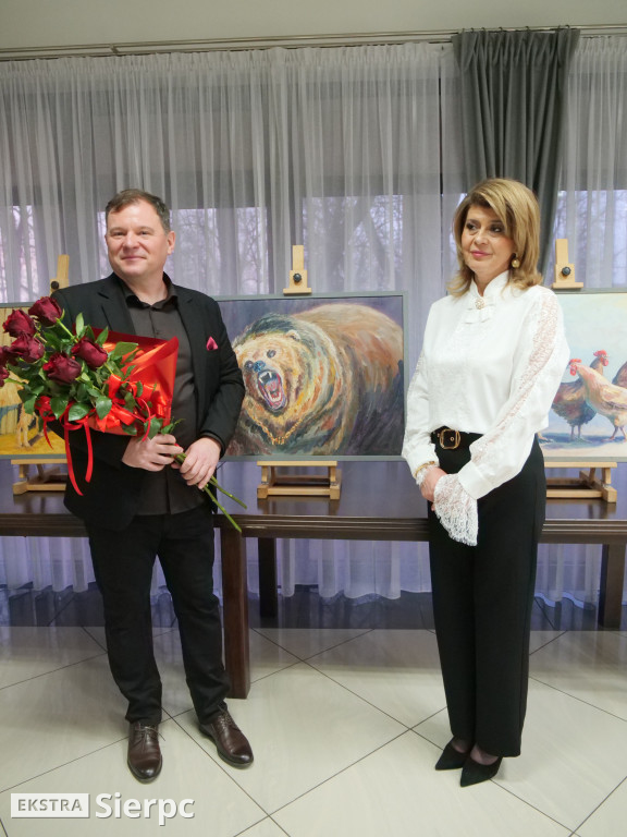 Wystawa prac Wojciecha Witkowskiego w Rościszewie