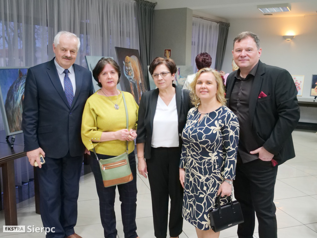 Wystawa prac Wojciecha Witkowskiego w Rościszewie