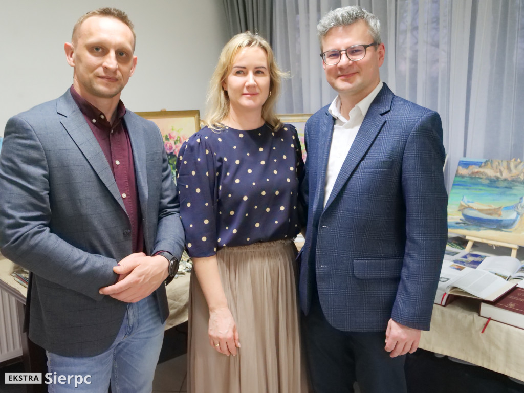 Wystawa prac Wojciecha Witkowskiego w Rościszewie