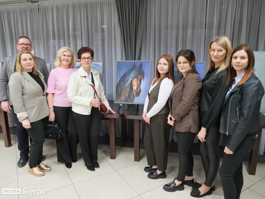 Wystawa prac Wojciecha Witkowskiego w Rościszewie