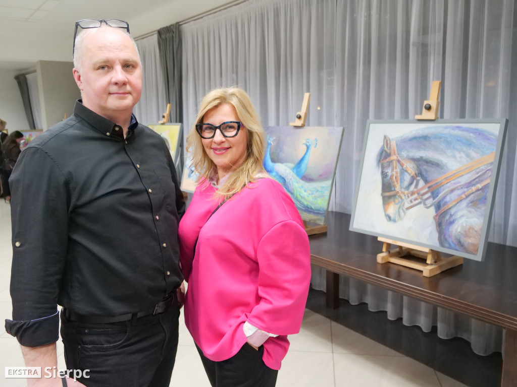 Wystawa prac Wojciecha Witkowskiego w Rościszewie