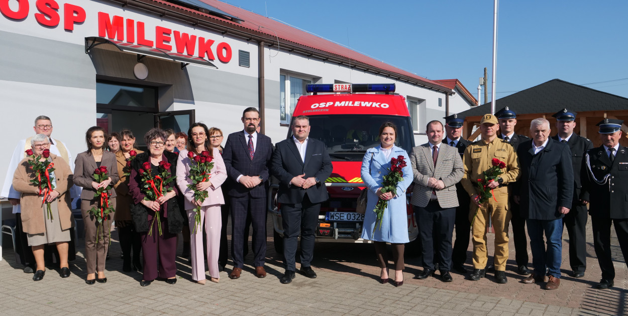 OSP Milewko – przekazanie samochodu ratowniczego