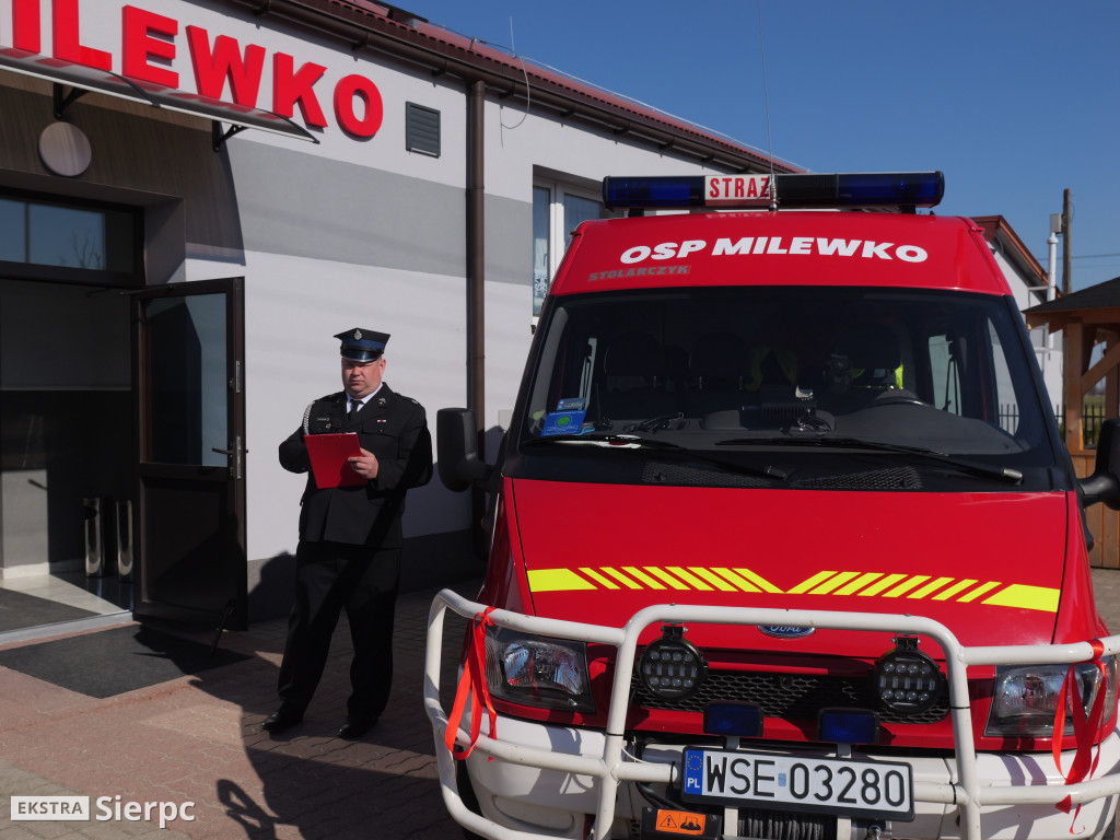 OSP Milewko – przekazanie samochodu ratowniczego