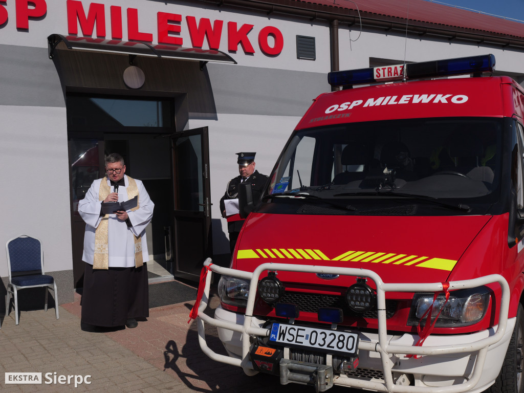 OSP Milewko – przekazanie samochodu ratowniczego