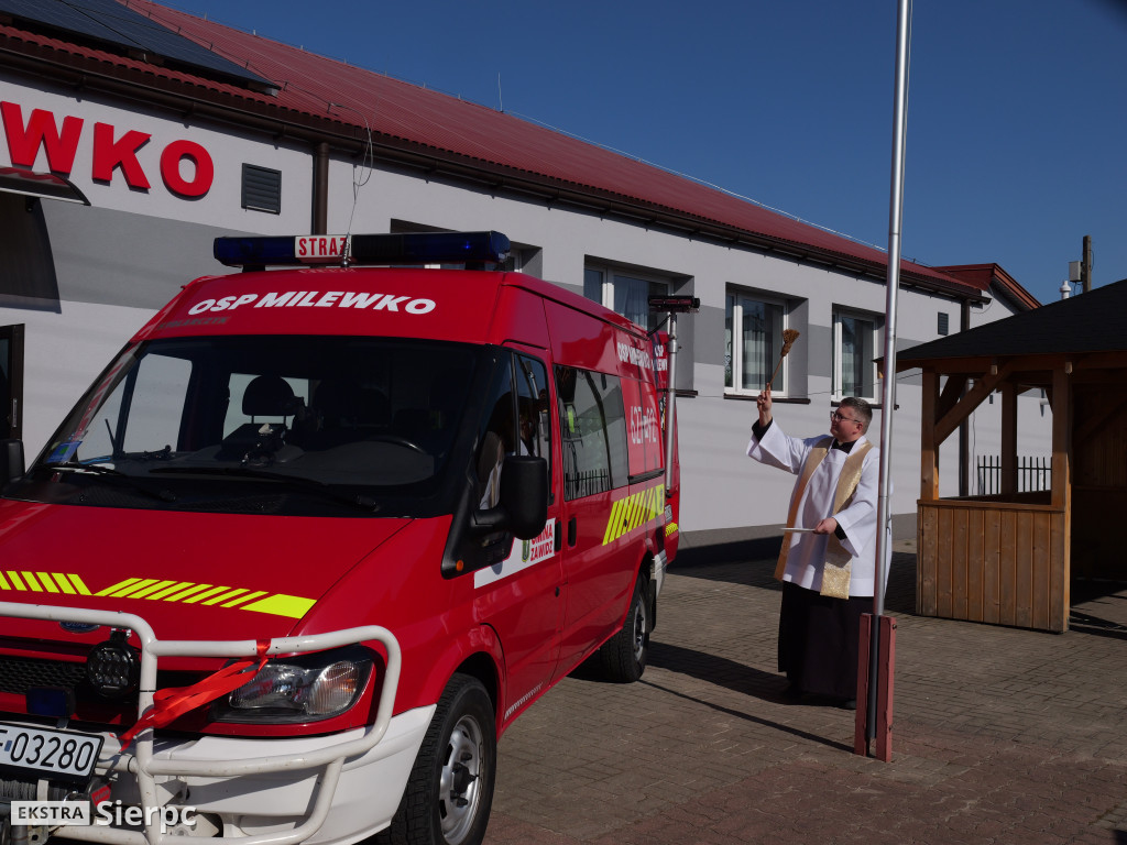 OSP Milewko – przekazanie samochodu ratowniczego