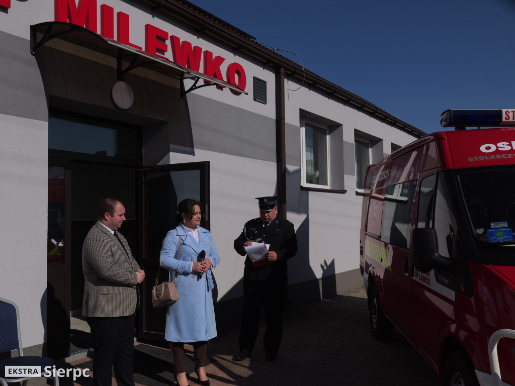 OSP Milewko – przekazanie samochodu ratowniczego