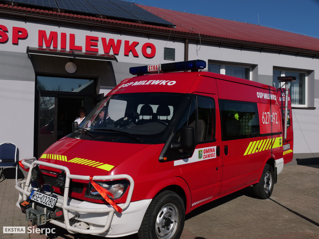 OSP Milewko – przekazanie samochodu ratowniczego