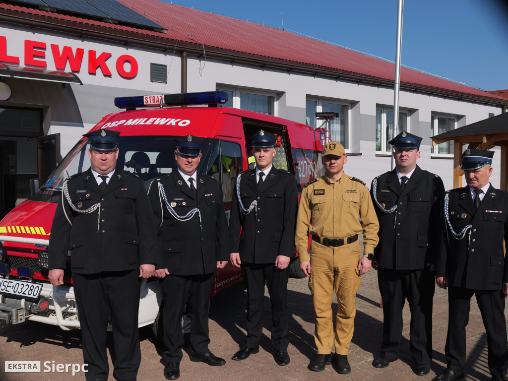 OSP Milewko – przekazanie samochodu ratowniczego