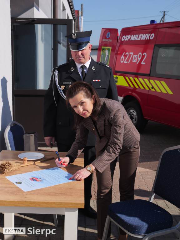 OSP Milewko – przekazanie samochodu ratowniczego