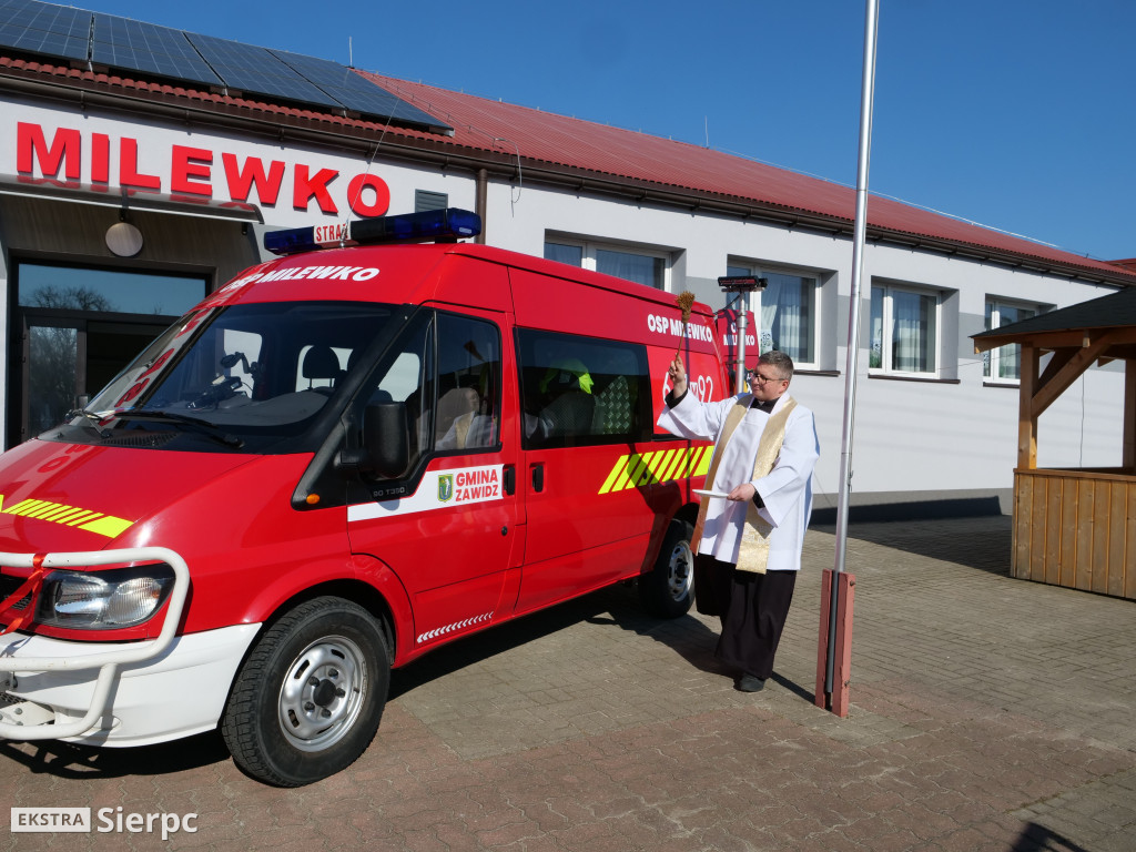 OSP Milewko – przekazanie samochodu ratowniczego
