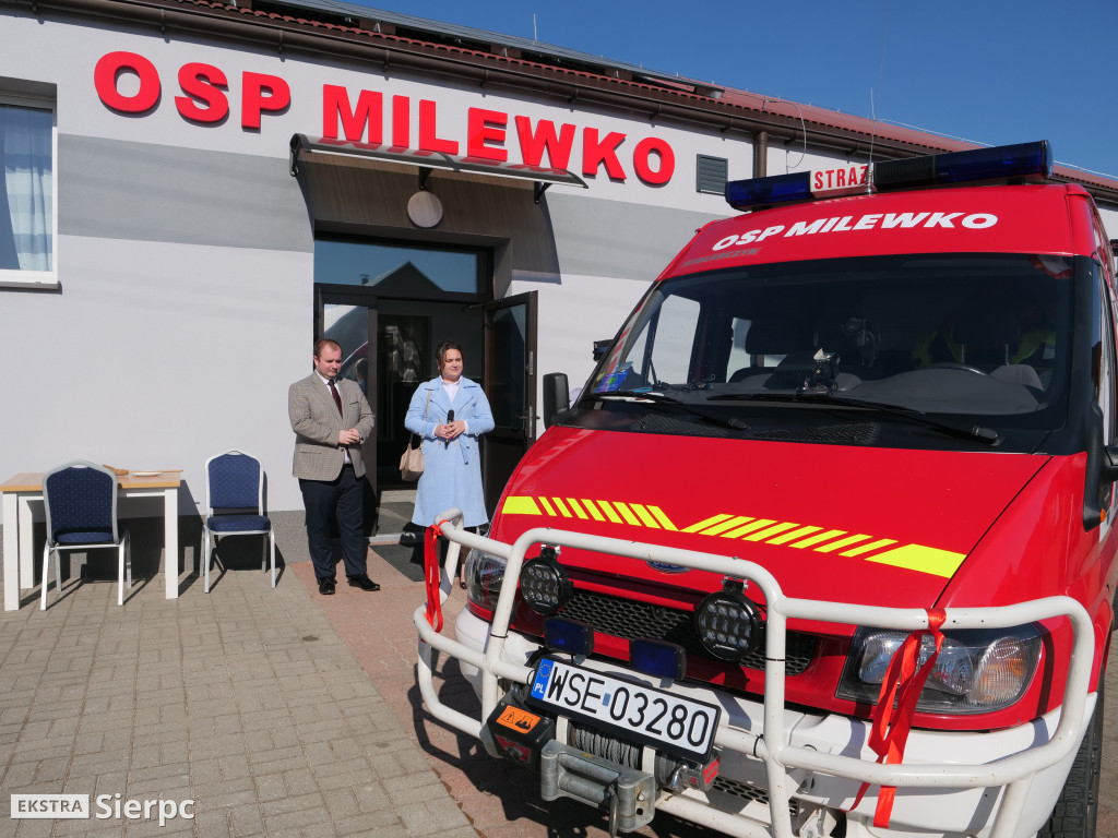 OSP Milewko – przekazanie samochodu ratowniczego