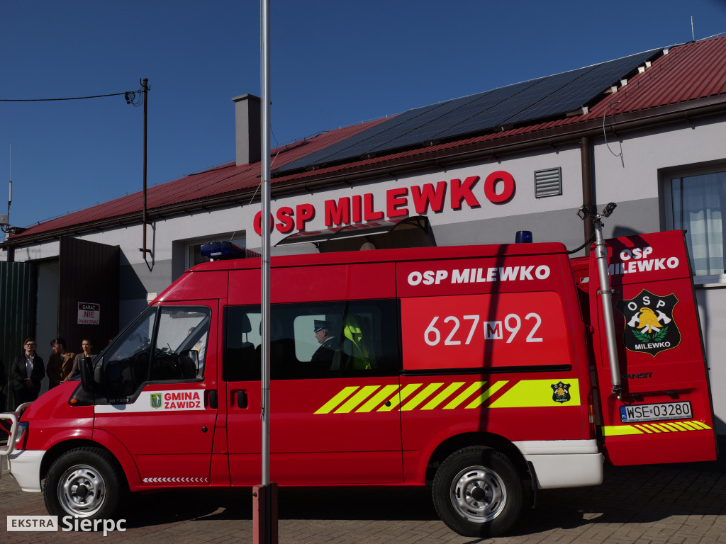 OSP Milewko – przekazanie samochodu ratowniczego