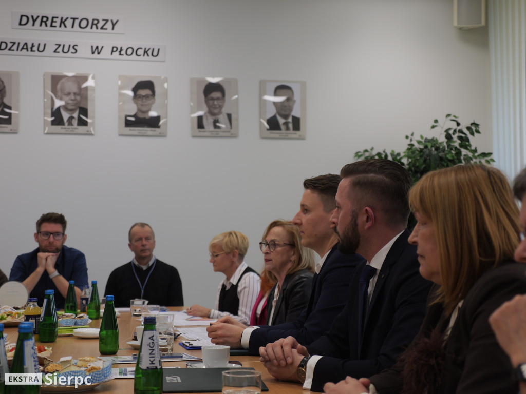 Śniadanie prasowe w ZUS