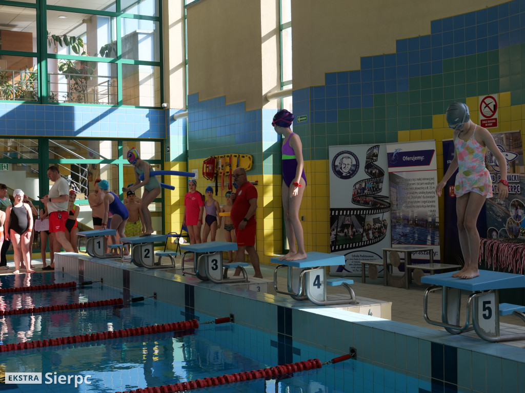 Mitting pływacki w Sierpcu