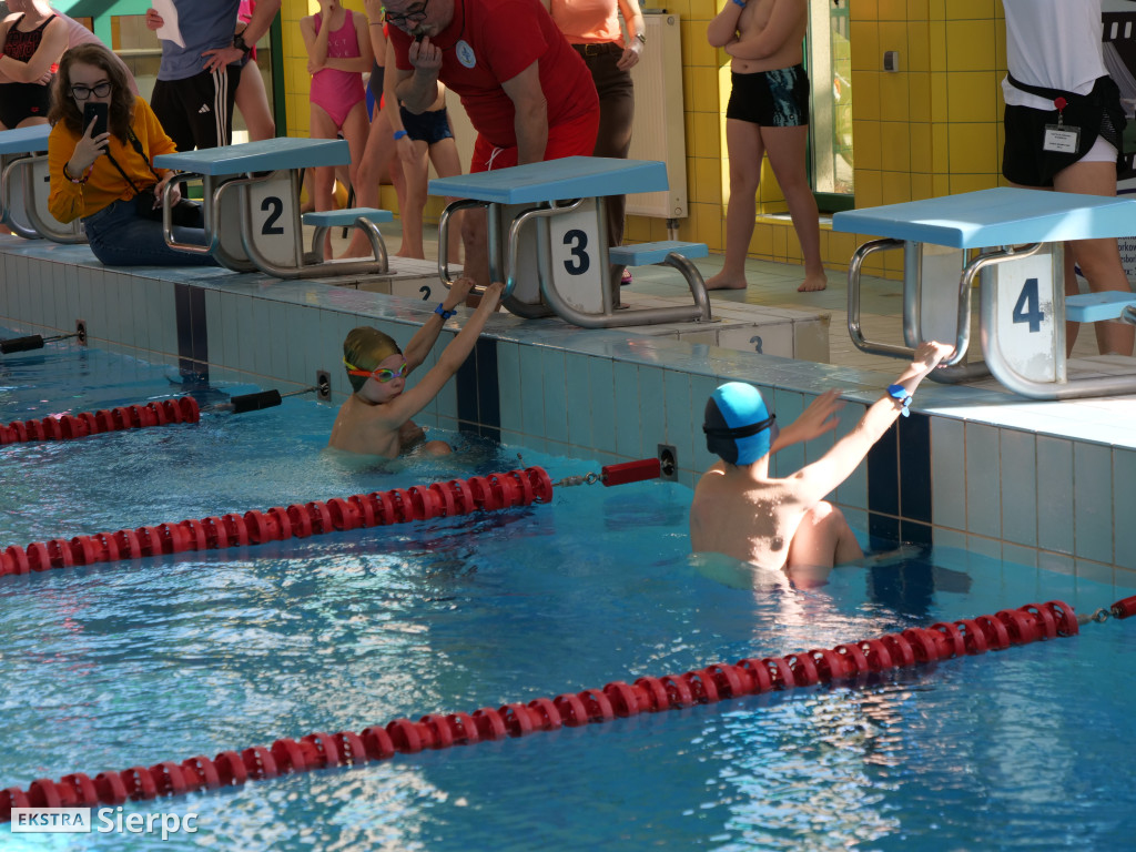 Mitting pływacki w Sierpcu