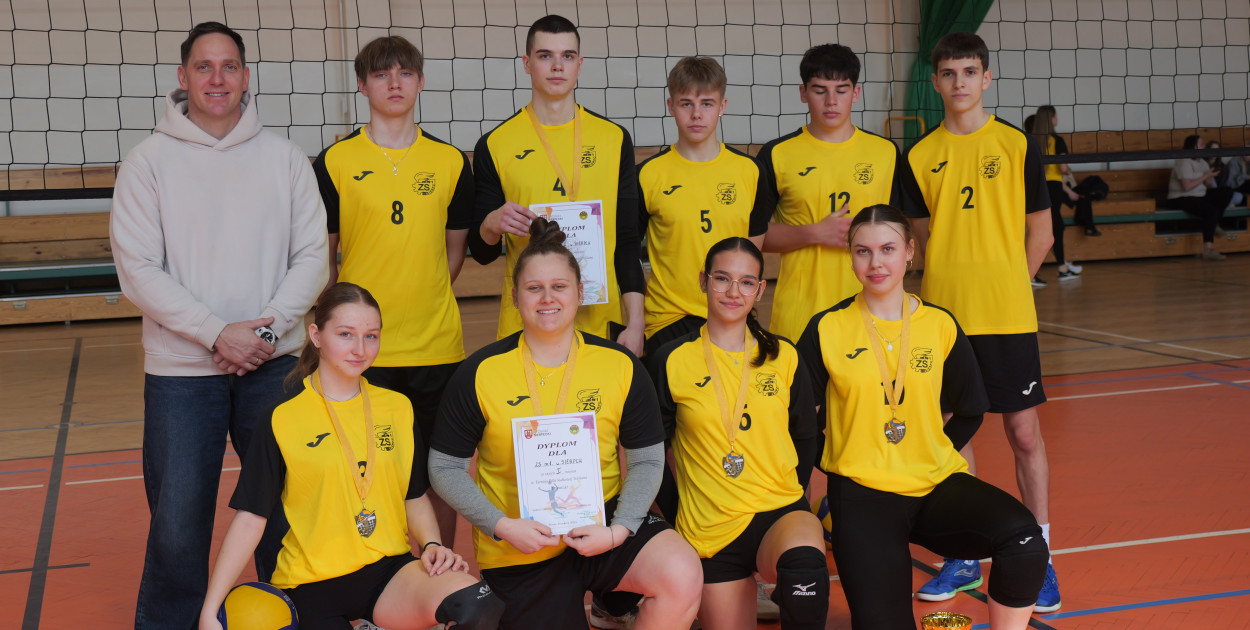 Turniej piłki siatkowej w Sierpcu