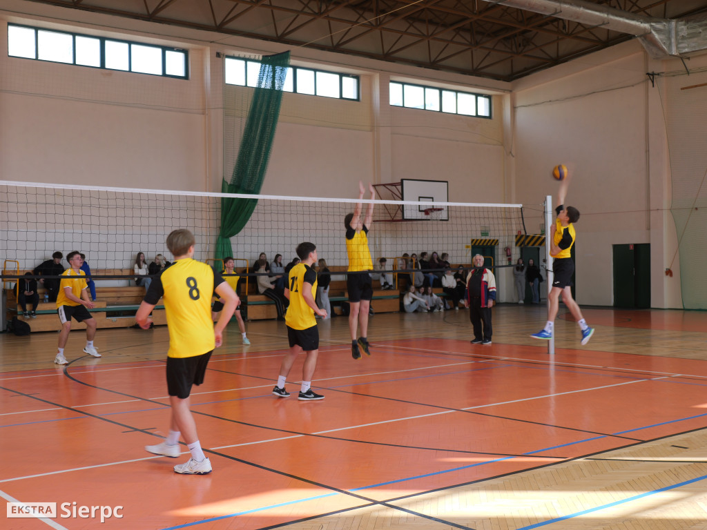 Turniej piłki siatkowej w Sierpcu