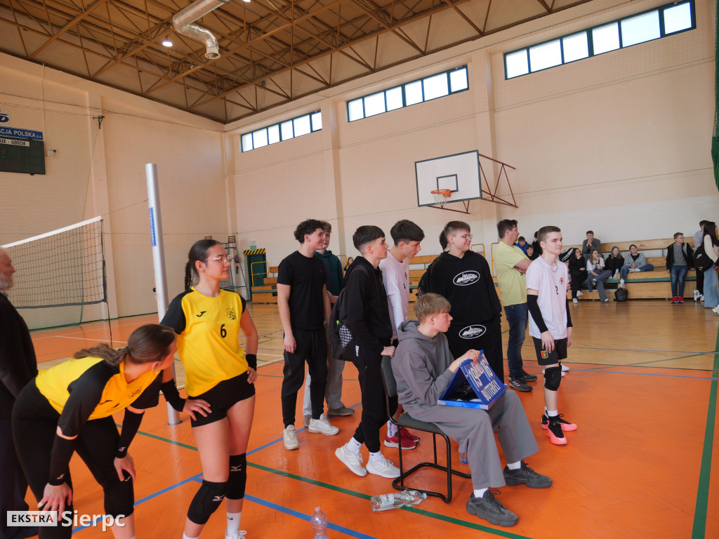 Turniej piłki siatkowej w Sierpcu