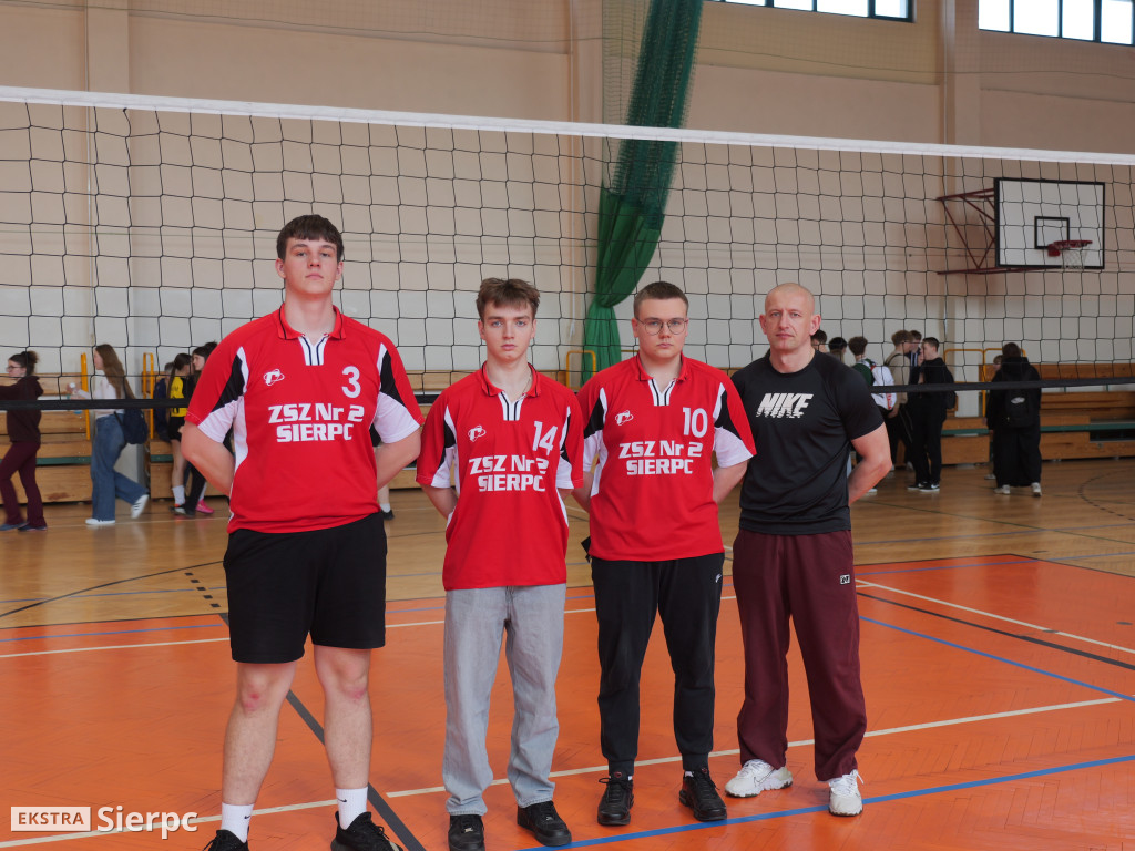 Turniej piłki siatkowej w Sierpcu