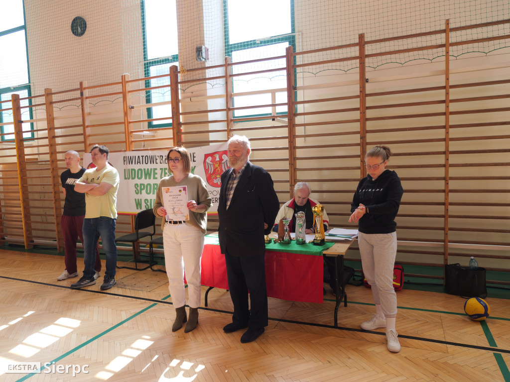 Turniej piłki siatkowej w Sierpcu