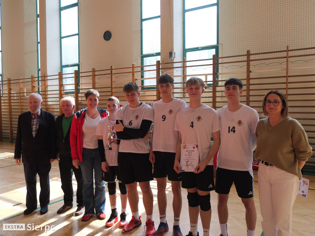 Turniej piłki siatkowej w Sierpcu