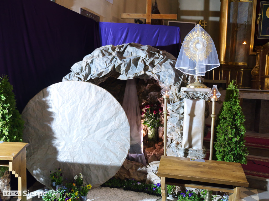 Groby w sierpeckich kościołach