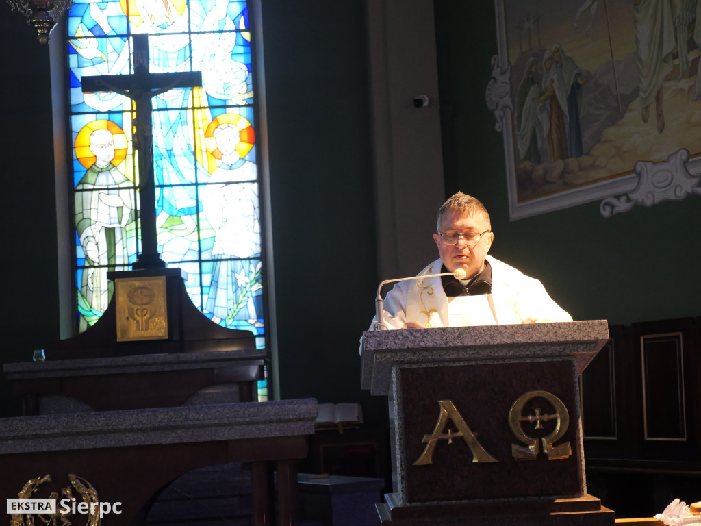 Groby w sierpeckich kościołach