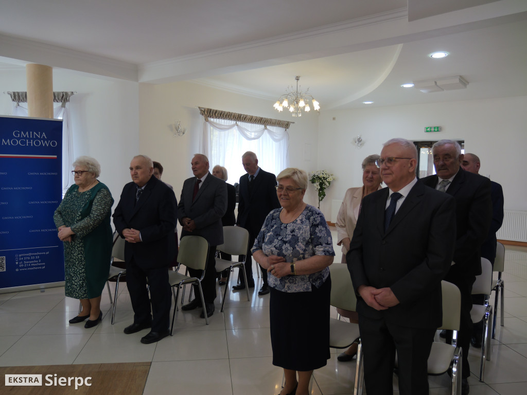 Złote i diamentowe jubileusze par z gminy Mochowo