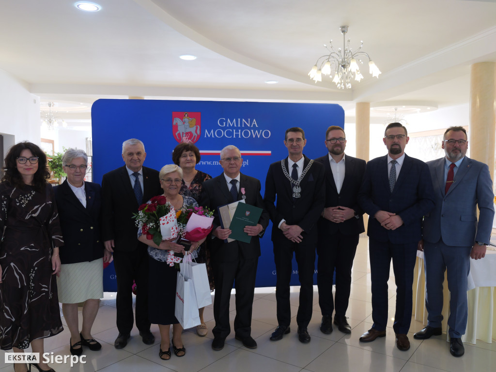 Złote i diamentowe jubileusze par z gminy Mochowo