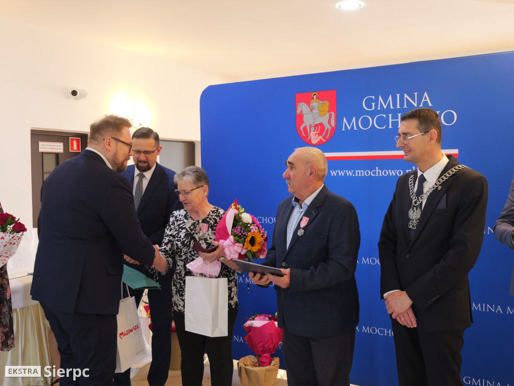 Złote i diamentowe jubileusze par z gminy Mochowo