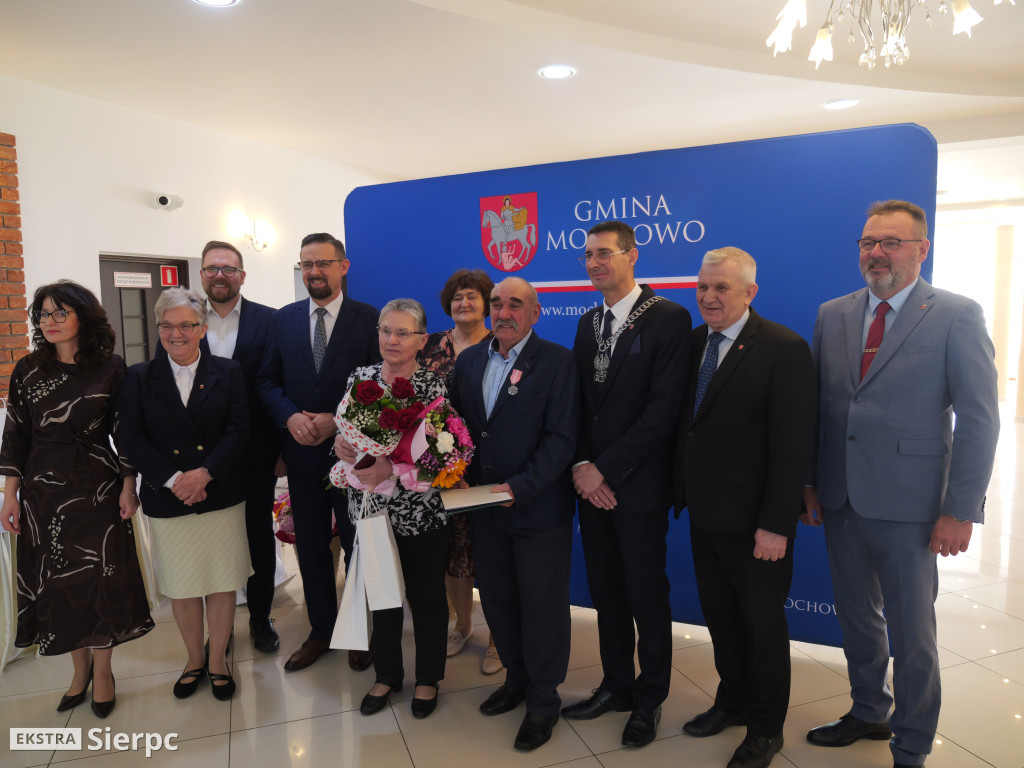 Złote i diamentowe jubileusze par z gminy Mochowo