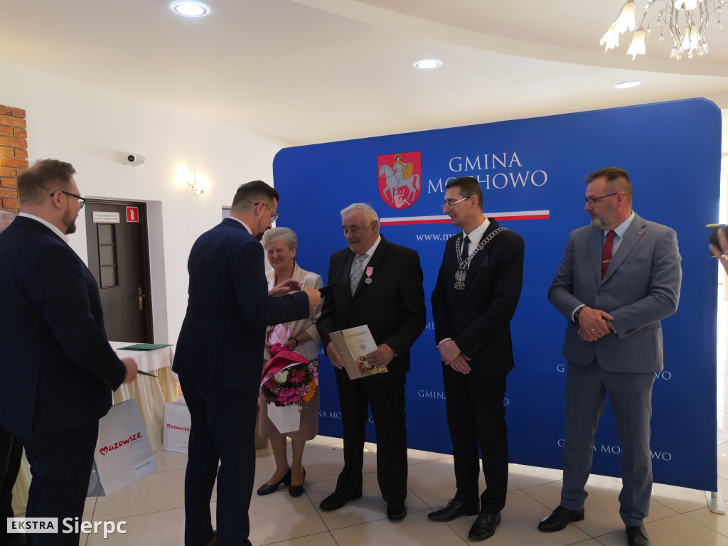 Złote i diamentowe jubileusze par z gminy Mochowo