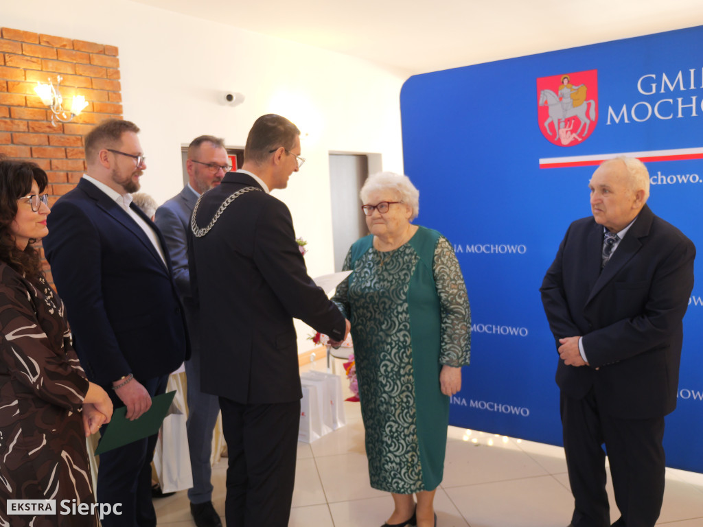 Złote i diamentowe jubileusze par z gminy Mochowo