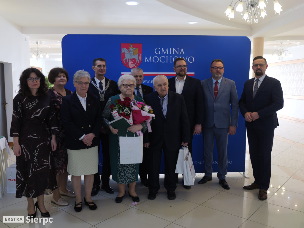 Złote i diamentowe jubileusze par z gminy Mochowo