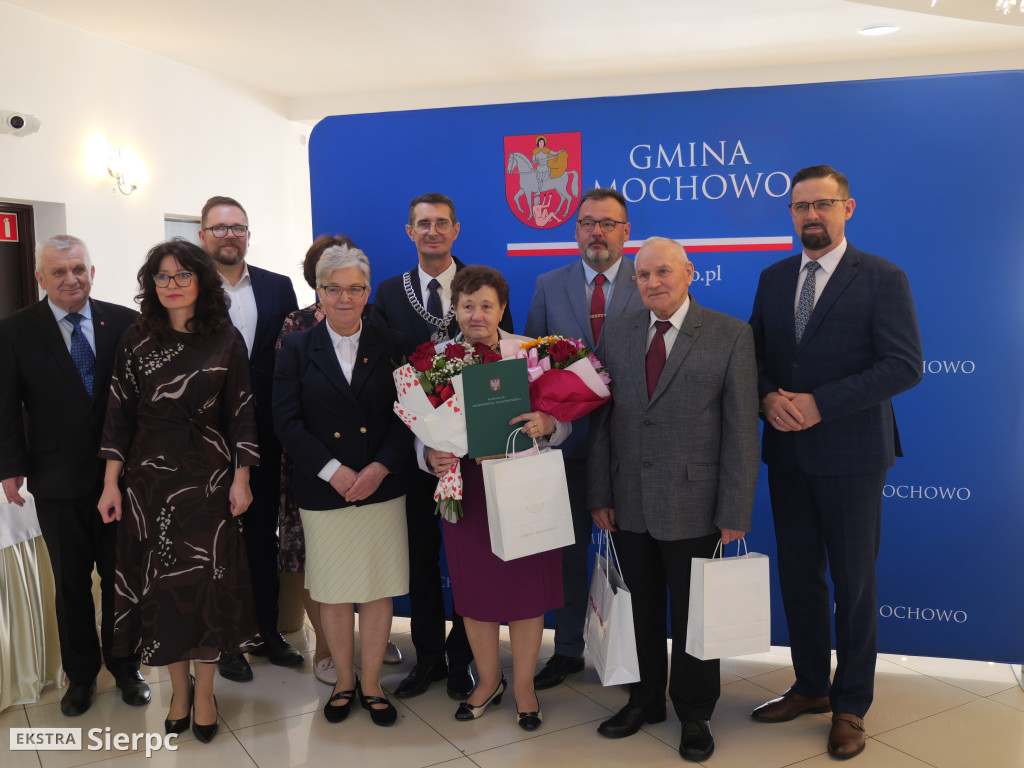 Złote i diamentowe jubileusze par z gminy Mochowo