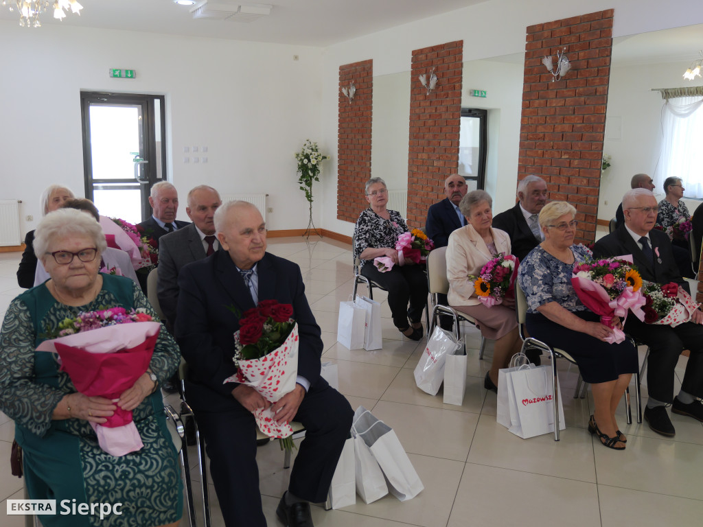 Złote i diamentowe jubileusze par z gminy Mochowo