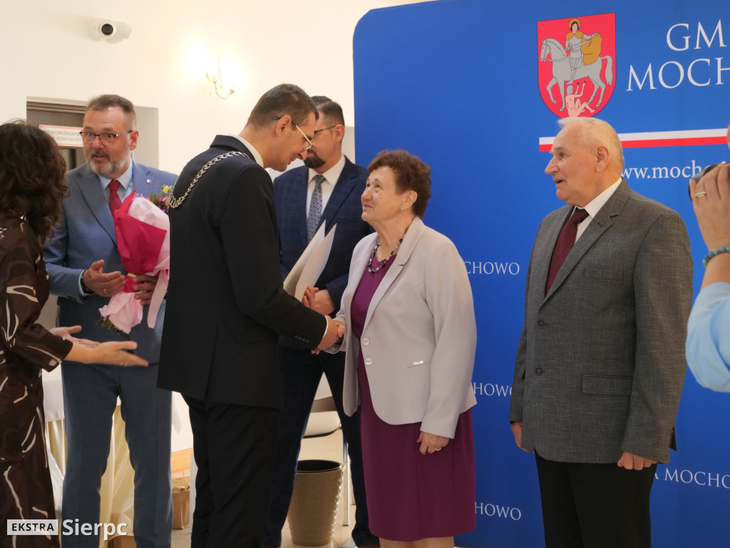Złote i diamentowe jubileusze par z gminy Mochowo