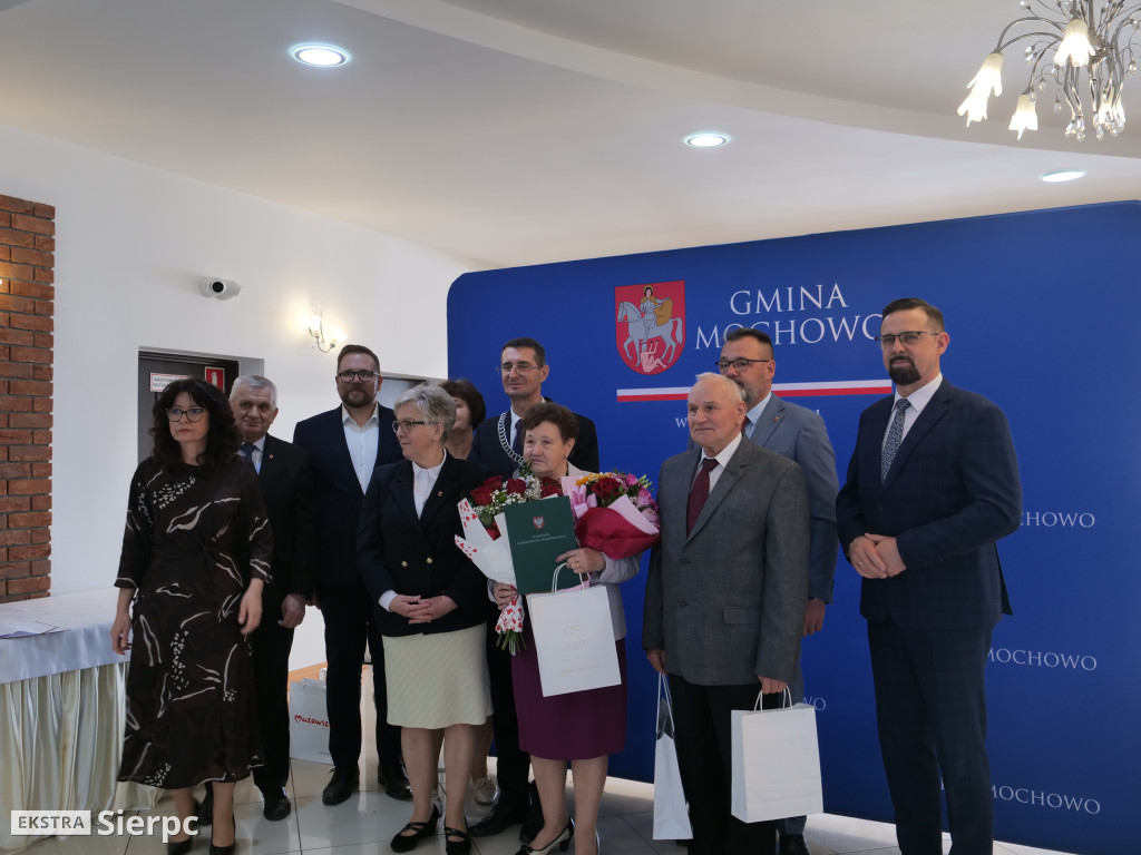 Złote i diamentowe jubileusze par z gminy Mochowo