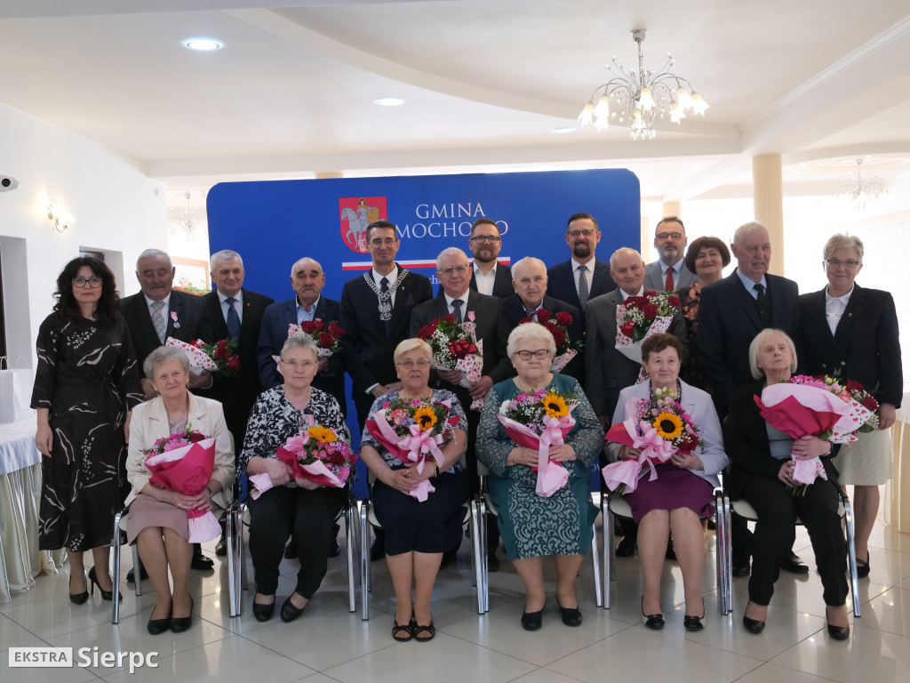 Złote i diamentowe jubileusze par z gminy Mochowo