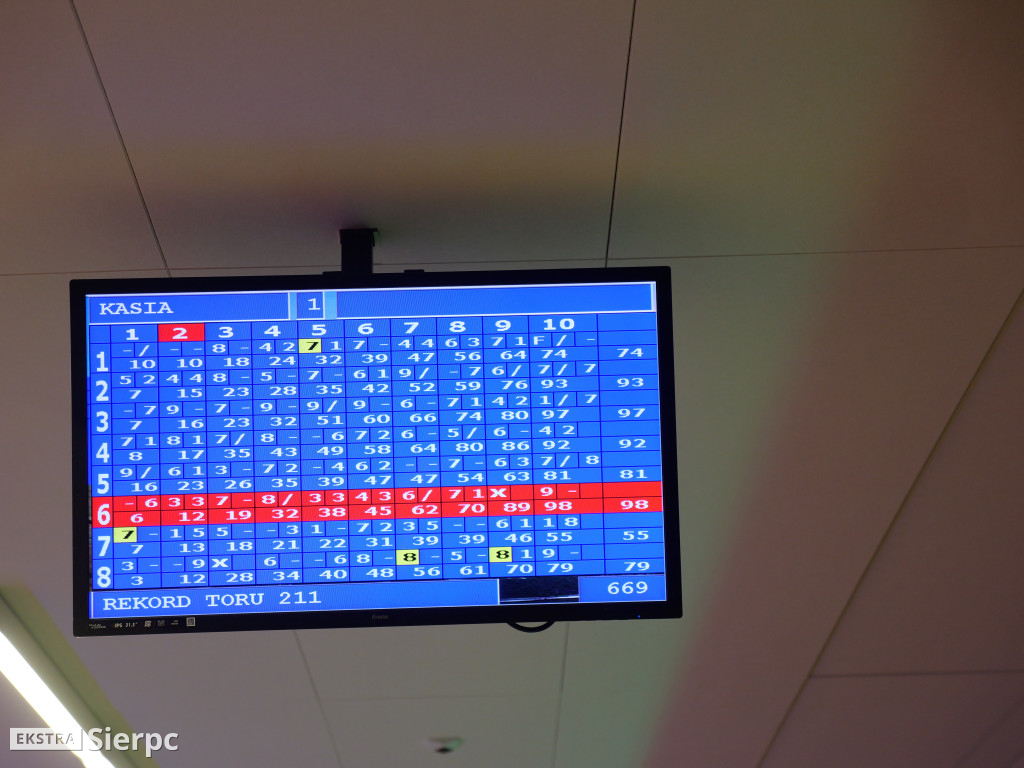 XI Drużynowe Mistrzostwa Sierpca w Kręglach