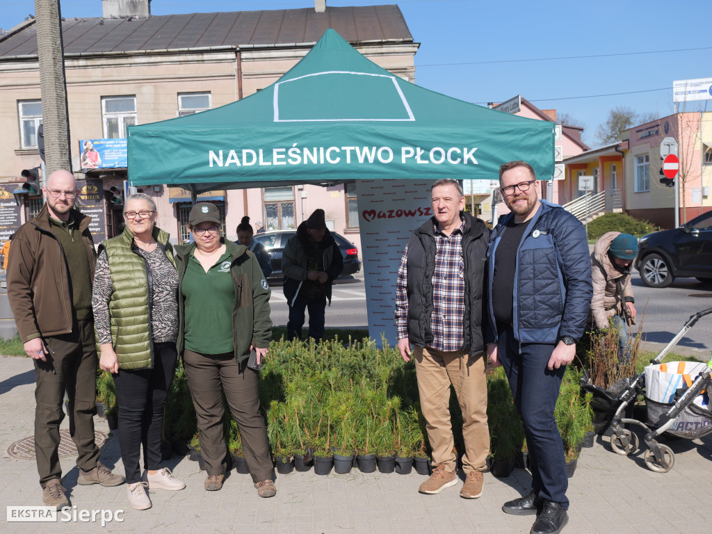 Sadzonki dla mieszkańców Sierpca