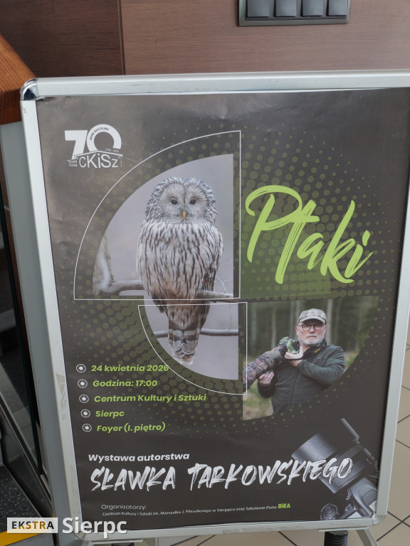 Wystawa „Ptaki” Sławka Tarkowskiego
