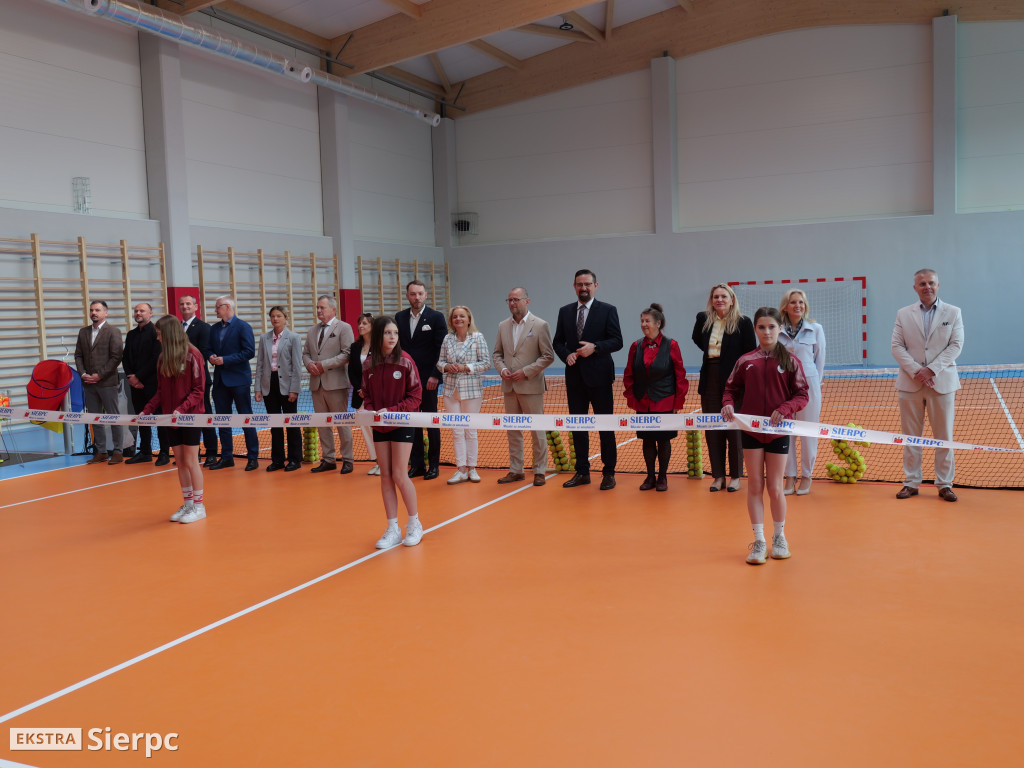 Otwarcie hali przy SP nr 3 w Sierpcu