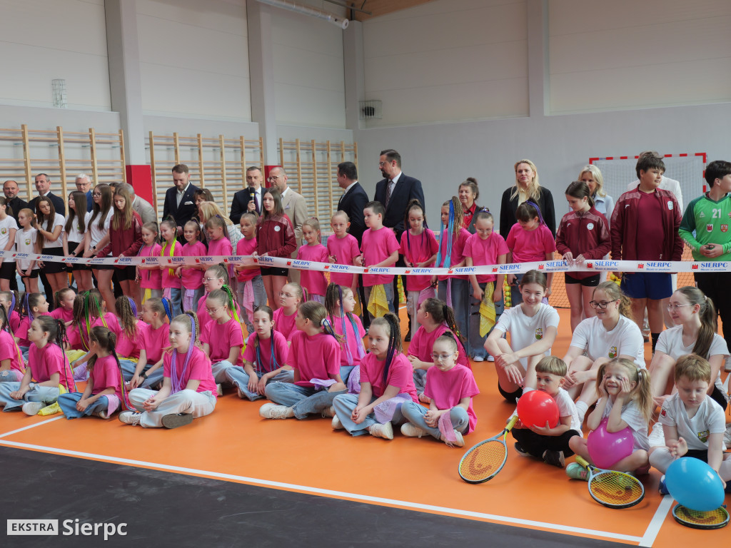 Otwarcie hali przy SP nr 3 w Sierpcu