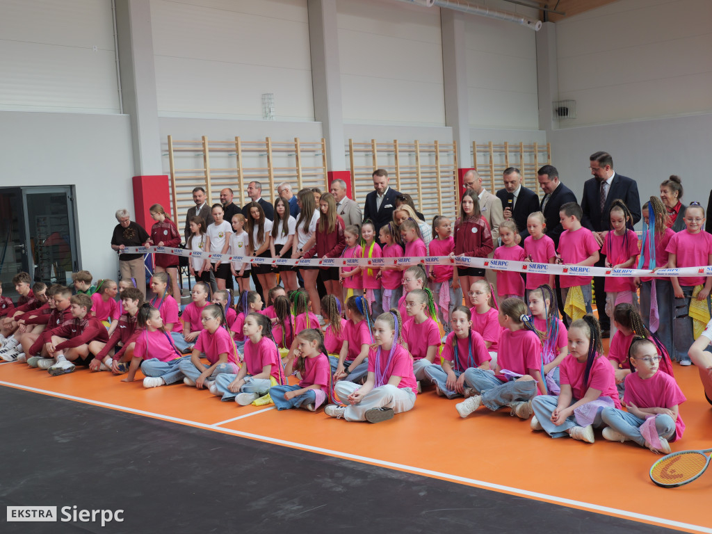Otwarcie hali przy SP nr 3 w Sierpcu