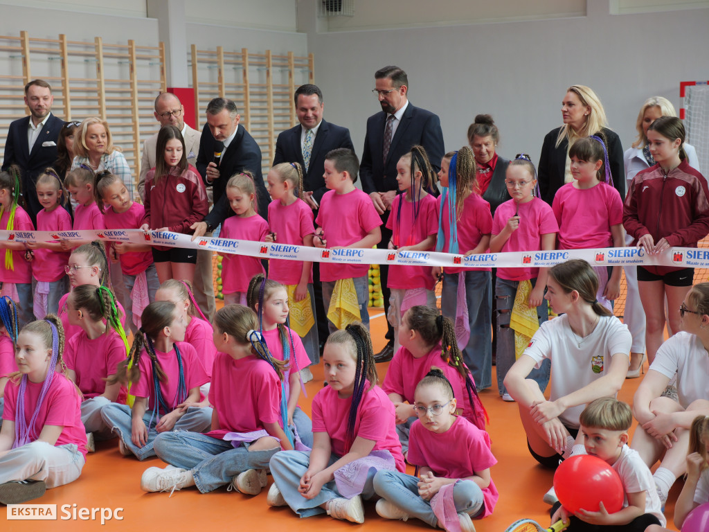 Otwarcie hali przy SP nr 3 w Sierpcu
