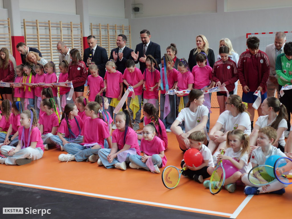 Otwarcie hali przy SP nr 3 w Sierpcu