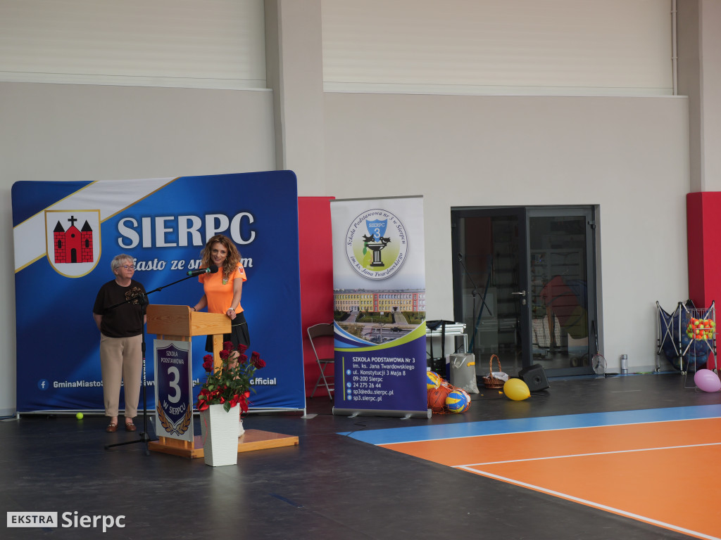 Otwarcie hali przy SP nr 3 w Sierpcu