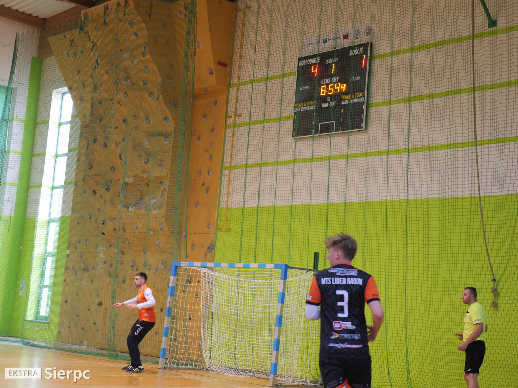 MKS Mazur Sierpc – MTS Liderem Radom